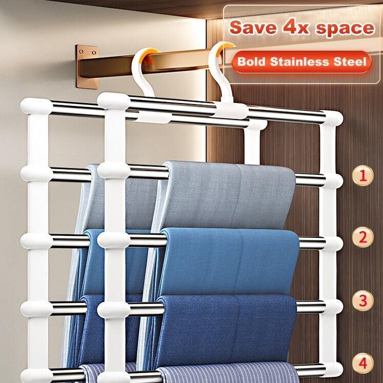 Lisslune | High-Quality Stainless Steel Wardrobe Organizer for Improved Storage Solutions
