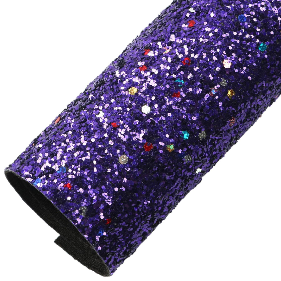 Lisslune | Shimmering Chunky Glitter Vinyl Craft Sheets - Ultimate Crafting Fun
