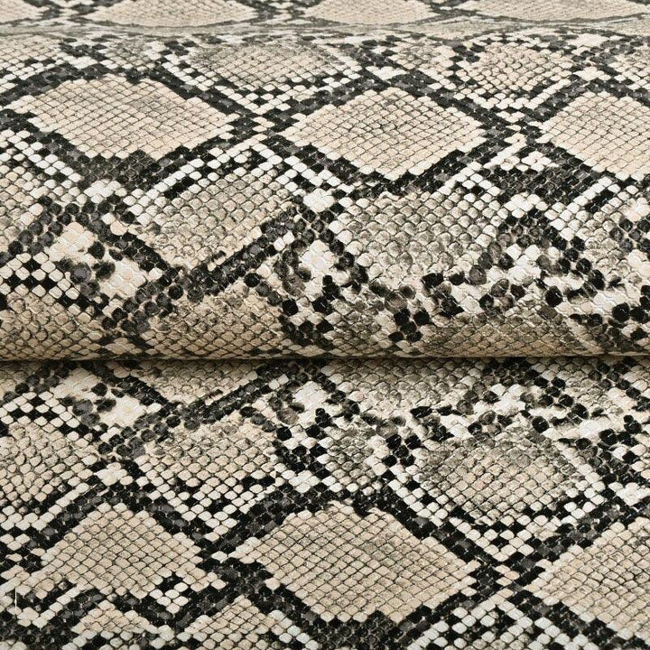 Lisslune | Synthetic snake skin leather craft fabric - Elevate your creations!
