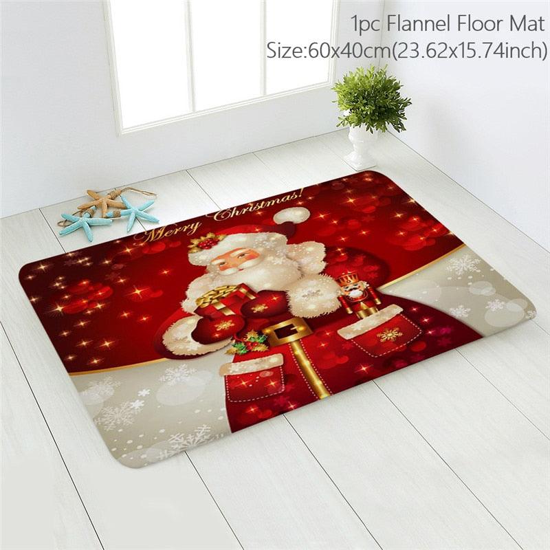 Lisslune | Cheerful Holiday Doormat for a Cheerful Welcome