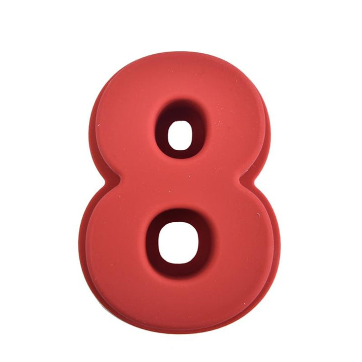Lisslune | Silicone Number Cake Mold for Numbers 0-9