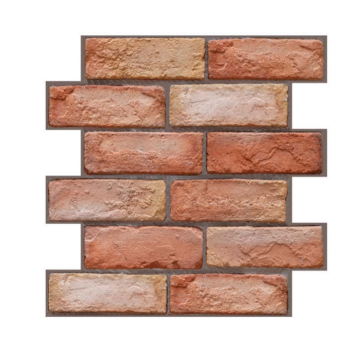 Lisslune | 3D Self-Adhesive Brick Pattern Wallpaper