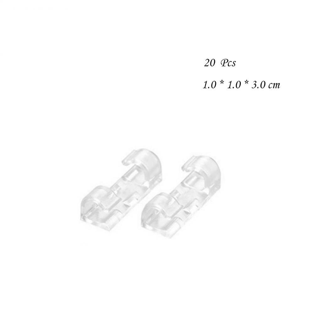 Lisslune | Self-adhesive cable ties (20 pieces)