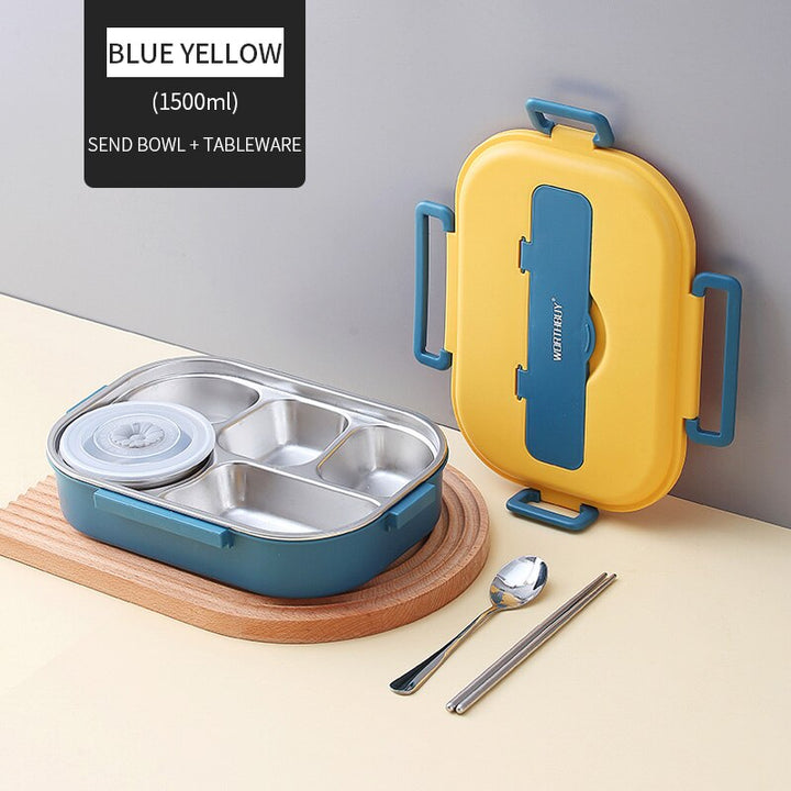Lisslune | Stainless Steel Multiple Compartment Children's Lunchbox