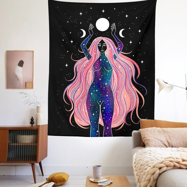 Lisslune | Bohemian Style Moon Energy Wall Hanging Decor