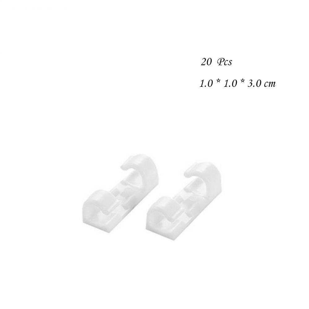 Lisslune | Self-adhesive cable ties (20 pieces)