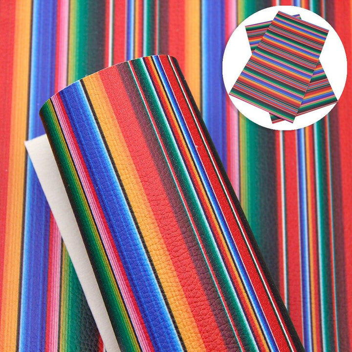 Lisslune | Chic Polka Dot Synthetic Leather Crafting Fabric