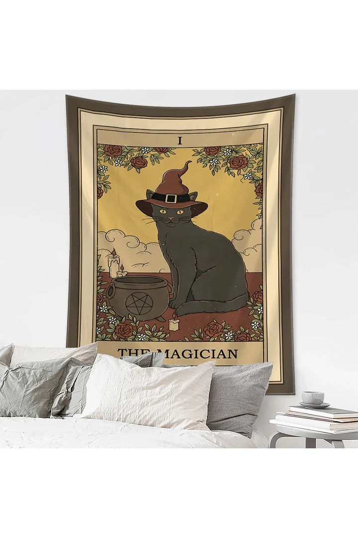Lisslune | Cat Witchcraft Tapestry