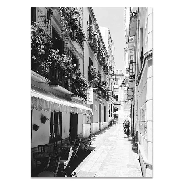 Lisslune | Street Canvas Poster