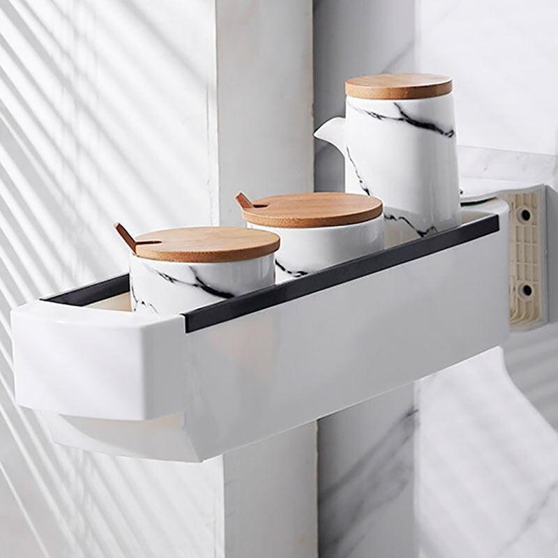 Lisslune | 360° Rotating Wall-Mounted Storage Organizer for Effortless Space Management
