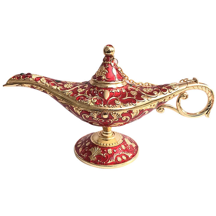 Lisslune | Vintage Aladin Genie Tee Lamp