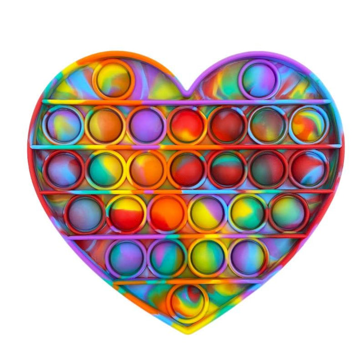 Lisslune | Plop It Rainbow Pop Up Fidget Game Finger Game