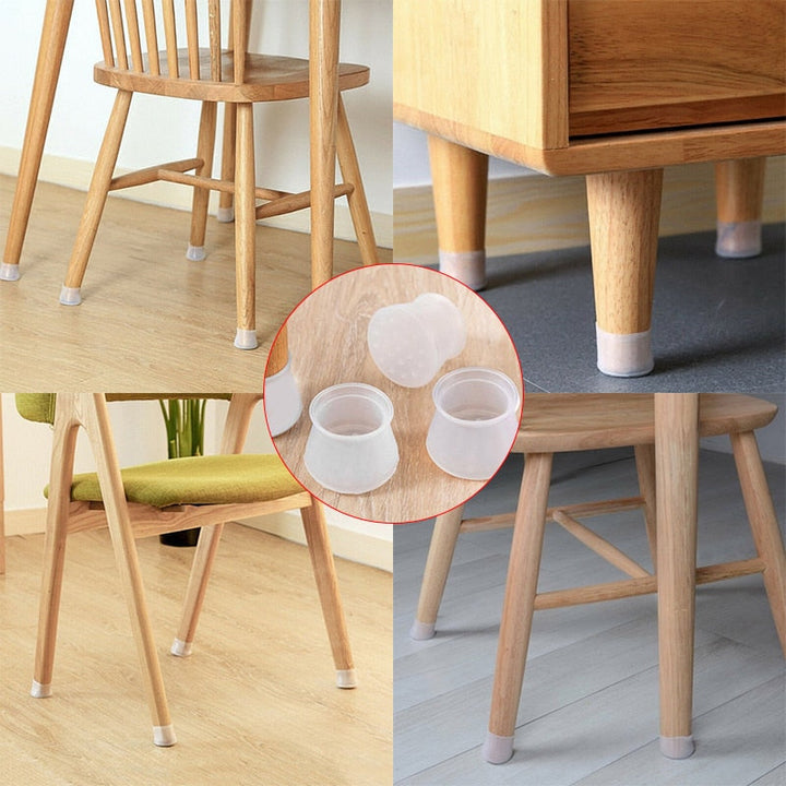 Lisslune | Anti-slip Silent Silicon Furniture Leg Cover Set