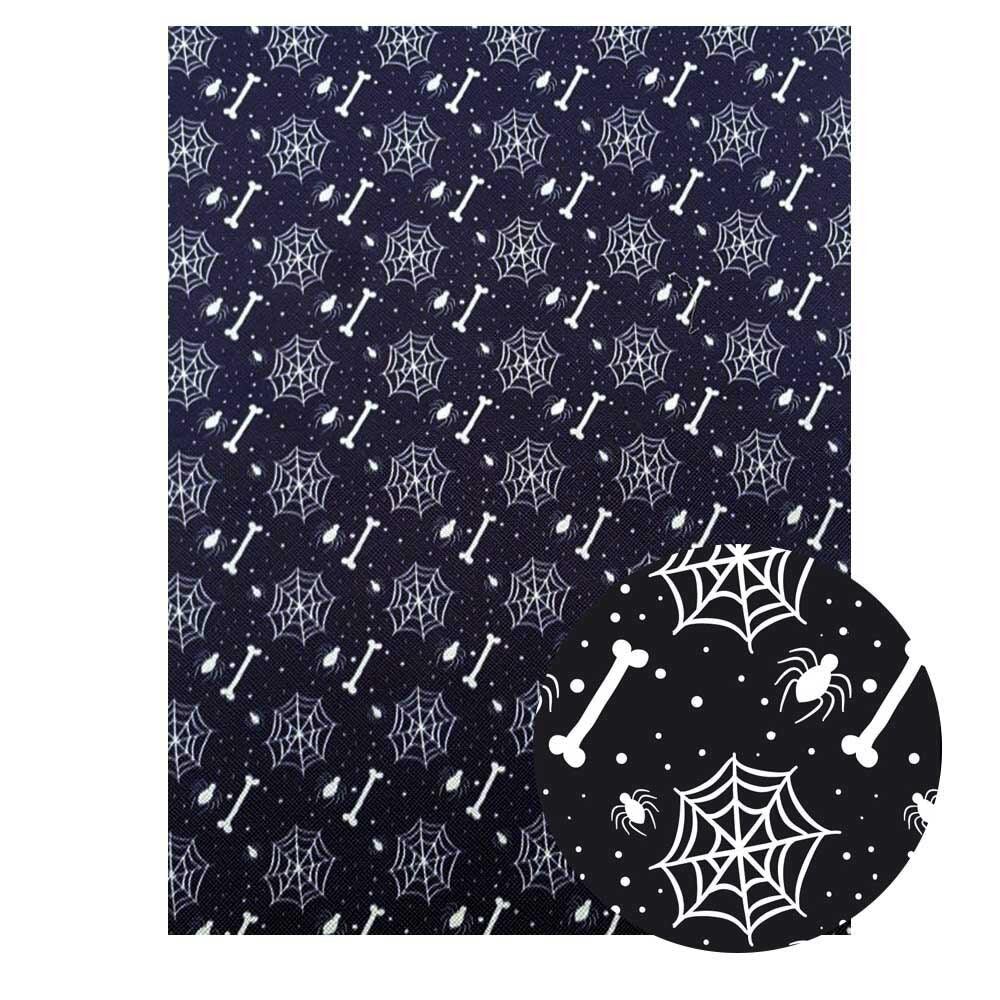 Lisslune | Sparkling Black Synthetic Leather Craft Set - Essential DIY Supplies