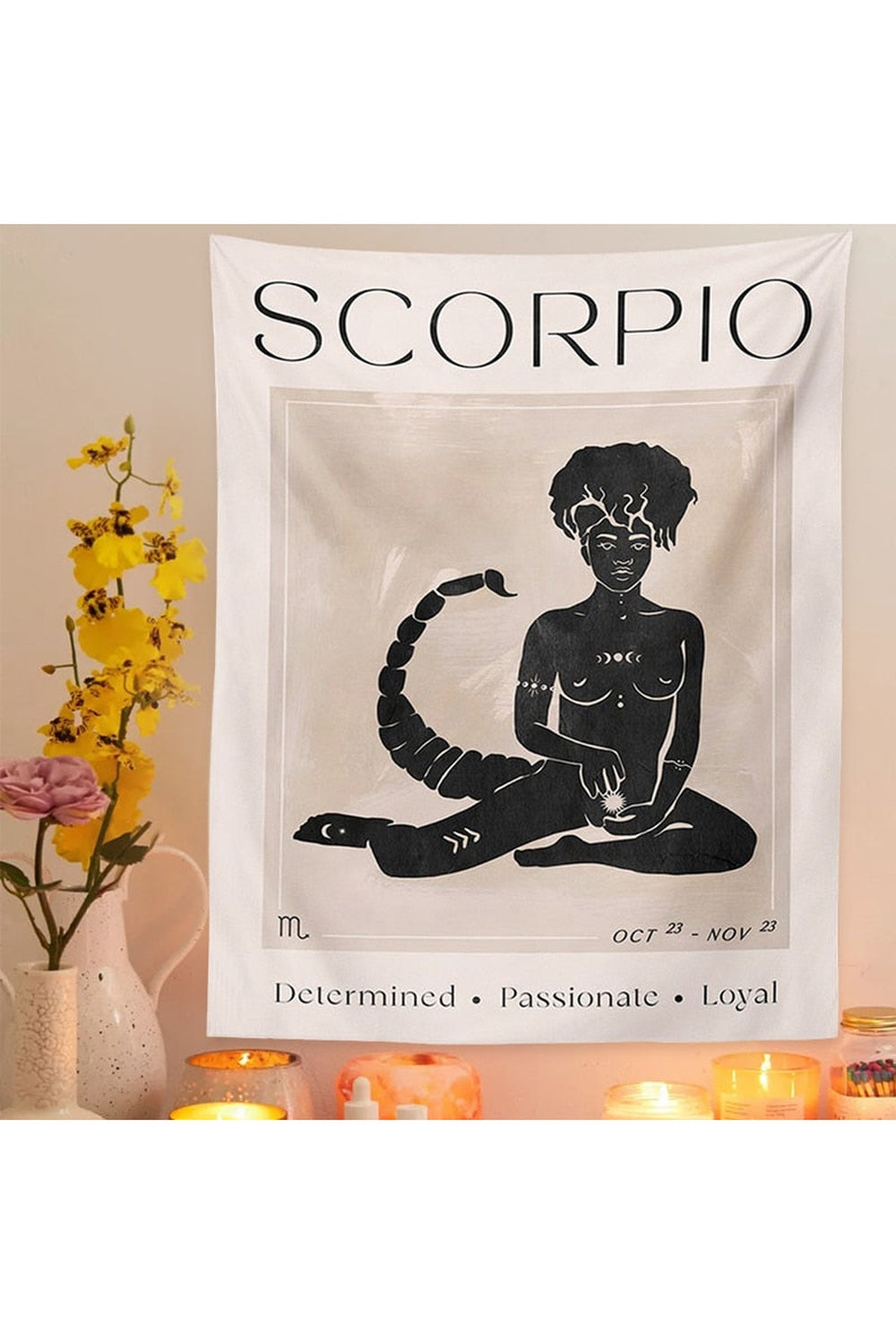 Lisslune | Power' Zodiac Sign Tapestry