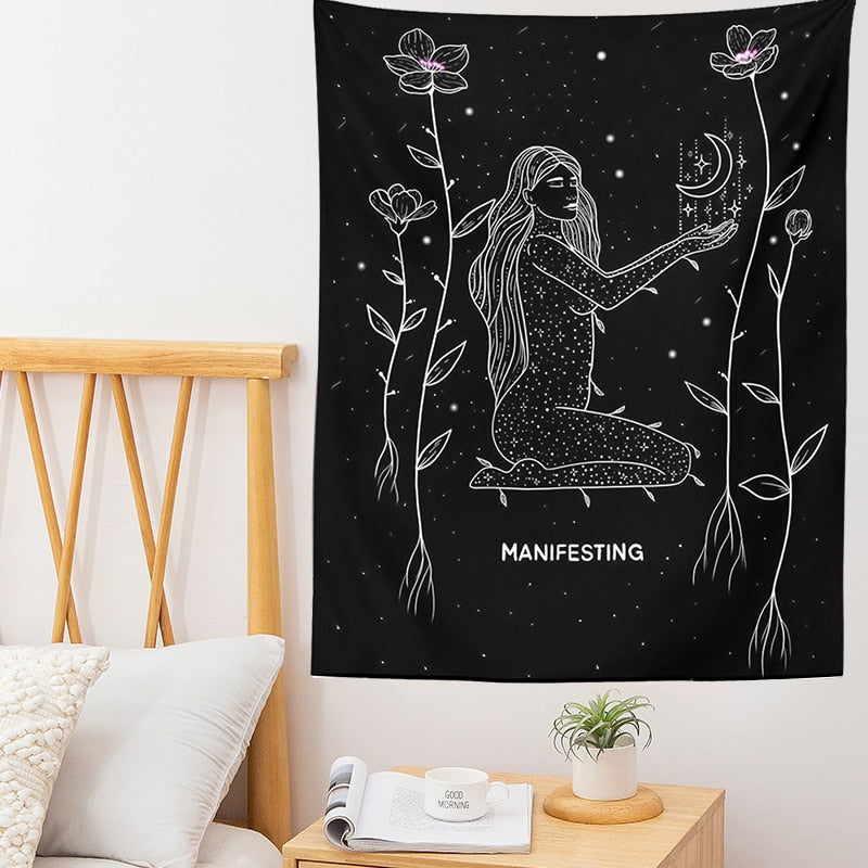 Lisslune | Bohemian Style Moon Energy Wall Hanging Decor