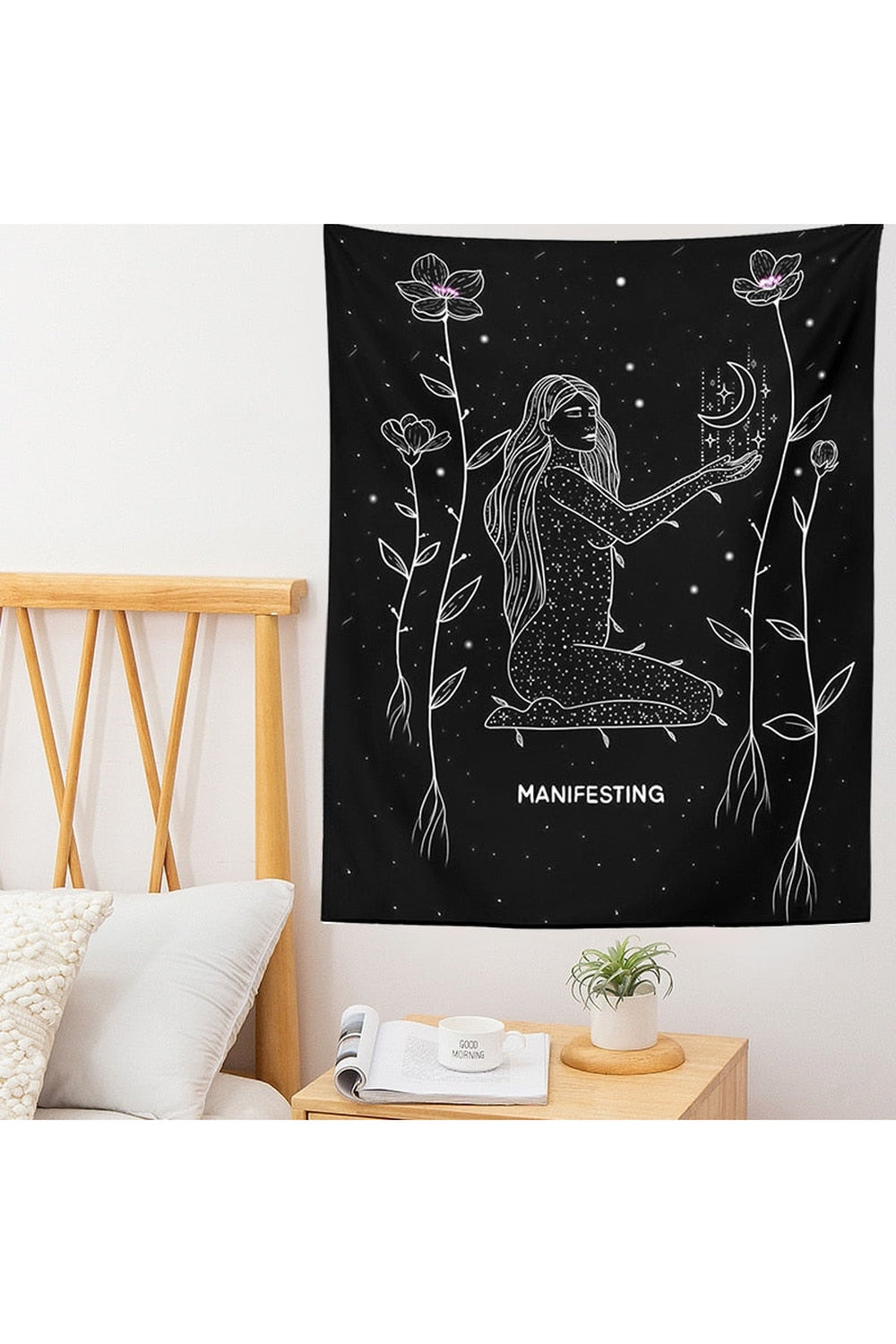 Lisslune | Phase Girl Psychedelic Tapestry