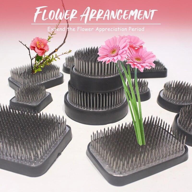 Lisslune | Ikebana Mastery: Deluxe Flower Arrangement Tool Set with Kenzan