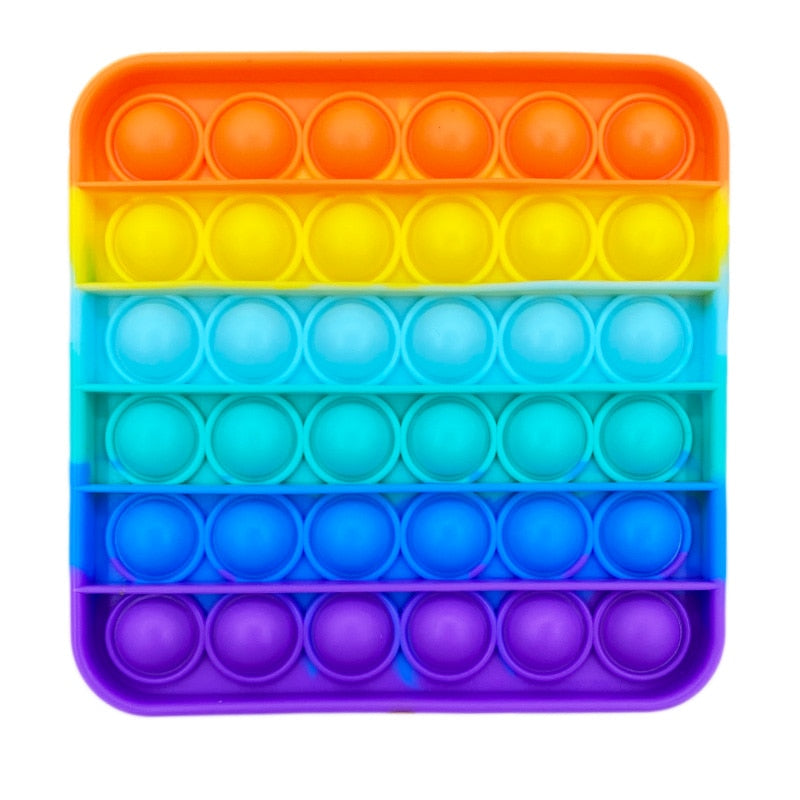 Lisslune | Plop It Rainbow Pop Up Fidget Game Finger Game