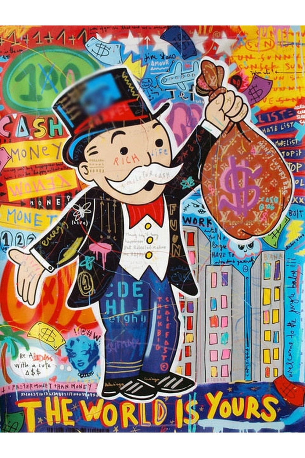Lisslune | Art Graffiti Wall Poster