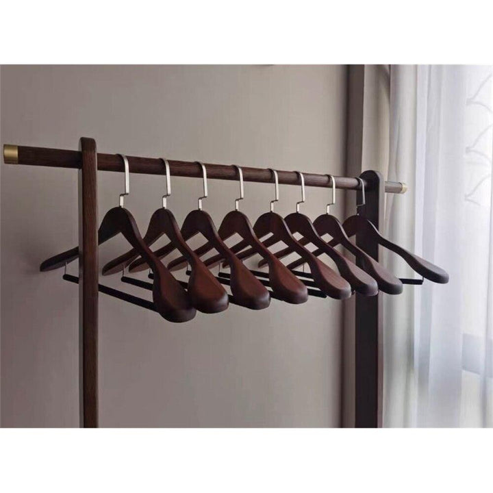 Lisslune | Elegant F Synthetic Leather Closet Organizer Hanger