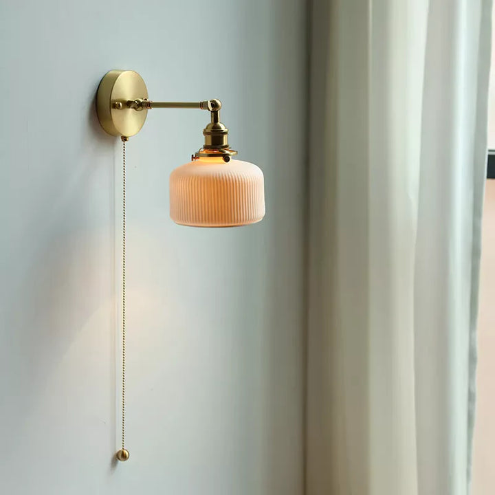 Lisslune | ScandiAura – Stylish Ceramic Wall Light with Nordic Design