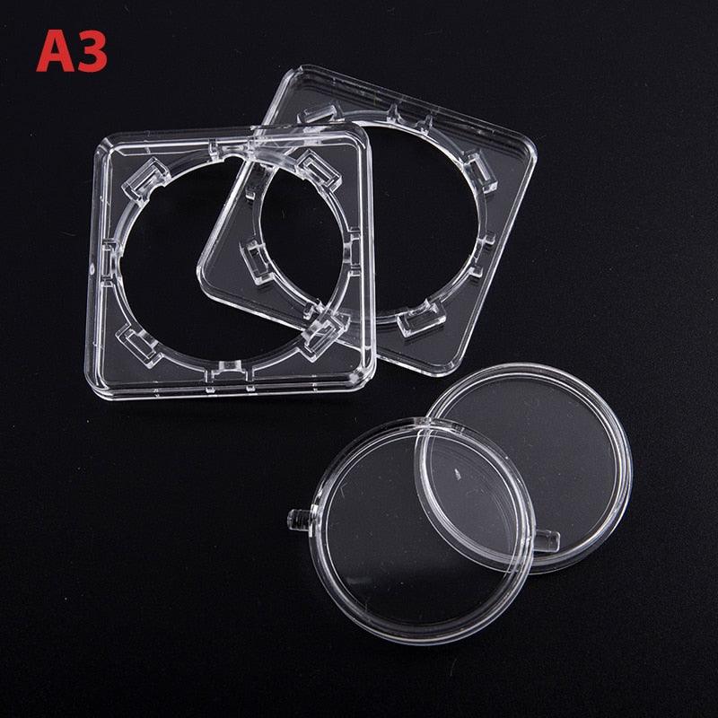 Lisslune | Deluxe Acrylic Display Case for 4cm Commemorative Coins - Protect and Showcase Your Treasures