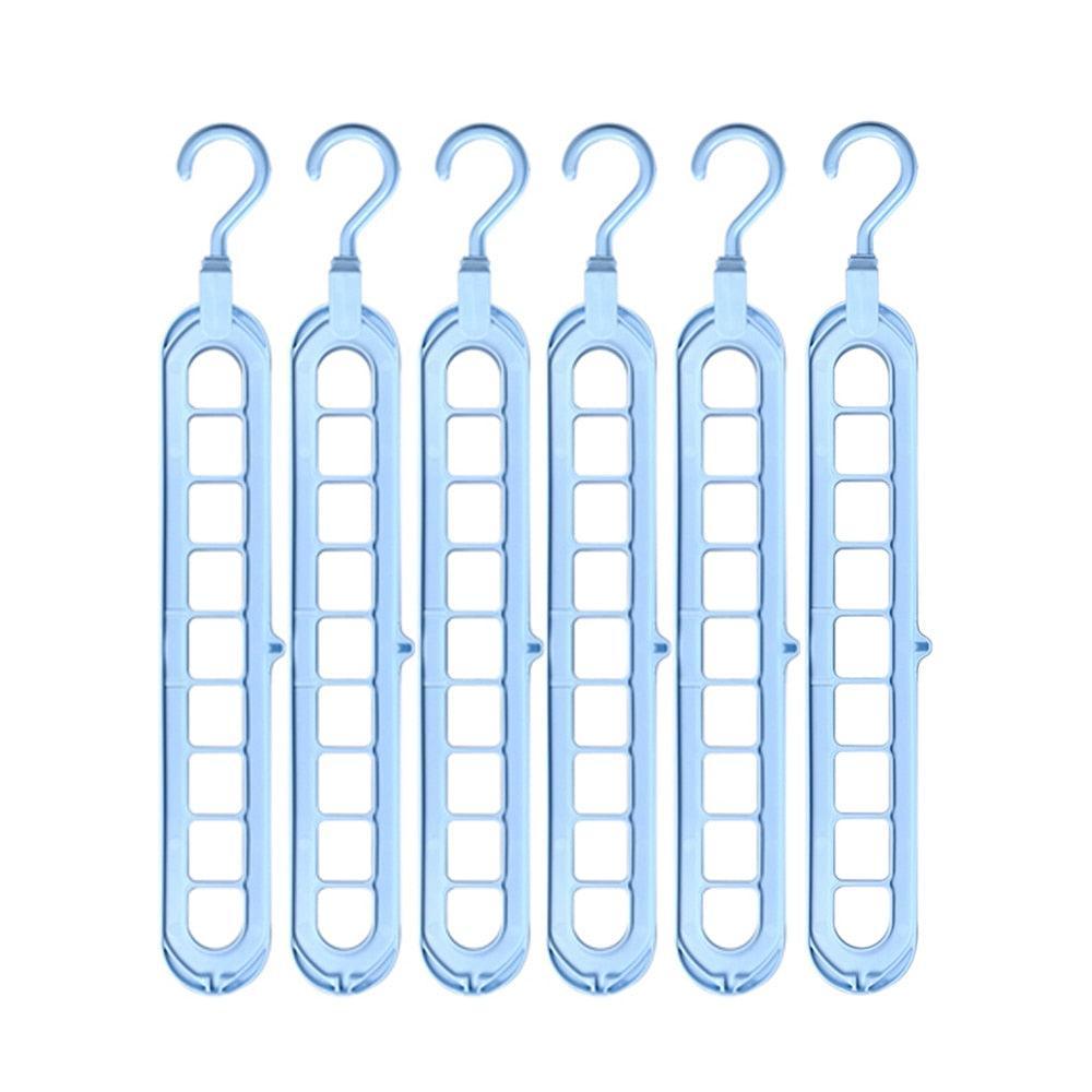 Lisslune | Chic circular 9-hole plastic closet organizer