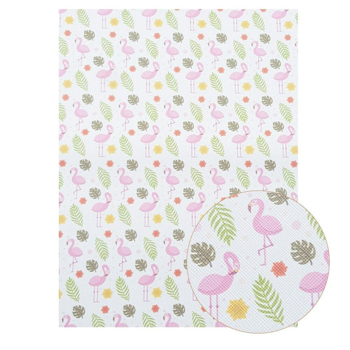 Lisslune | Lively Animal Print Synthetic Leather Sheets for Creative Handbag Designs
