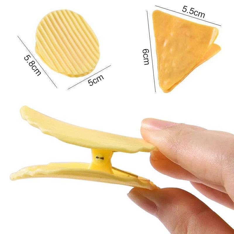 Lisslune | Moody Snack Seal Clips - Fun Chip Bag Holders