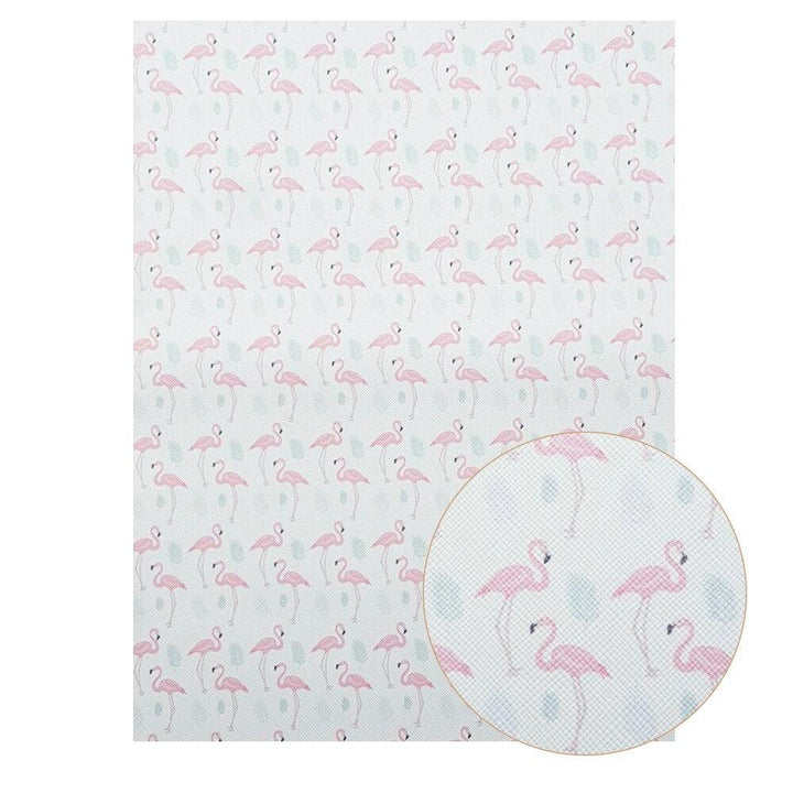 Lisslune | Lively Animal Print Synthetic Leather Sheets for Creative Handbag Designs
