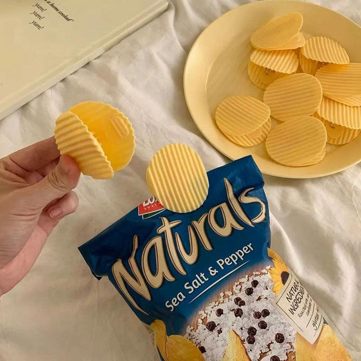 Lisslune | Moody Snack Seal Clips - Fun Chip Bag Holders