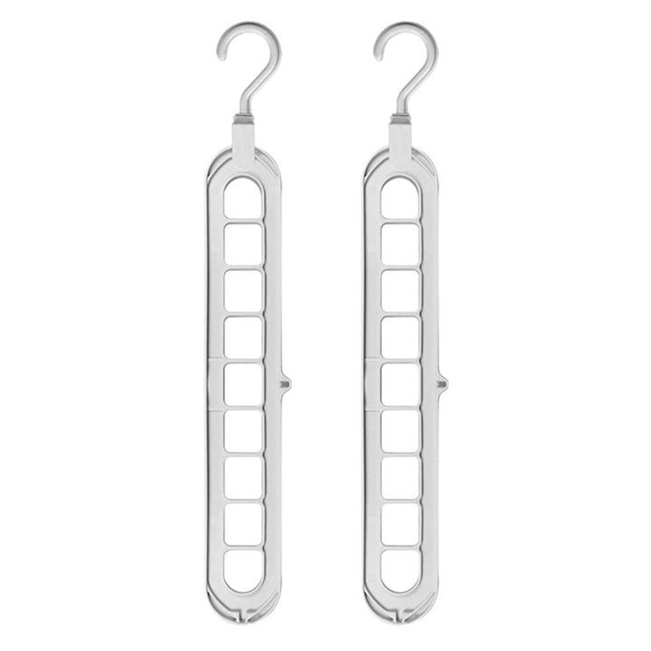 Lisslune | Chic circular 9-hole plastic closet organizer