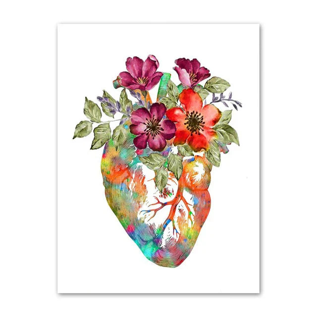 Lisslune | Flower Canvas Poster