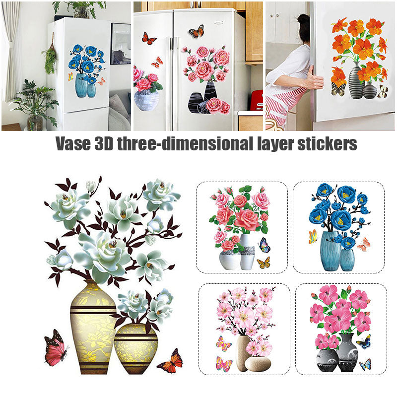 Lisslune | Blossom Booster 3D Decorative Flower Stickers