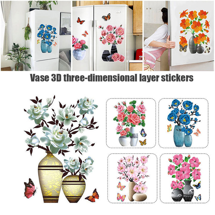 Lisslune | Blossom Booster 3D Decorative Flower Stickers