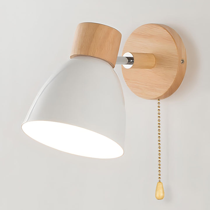 Lisslune | Scandinavian Inspired Wall Light with Easy Pull Switch