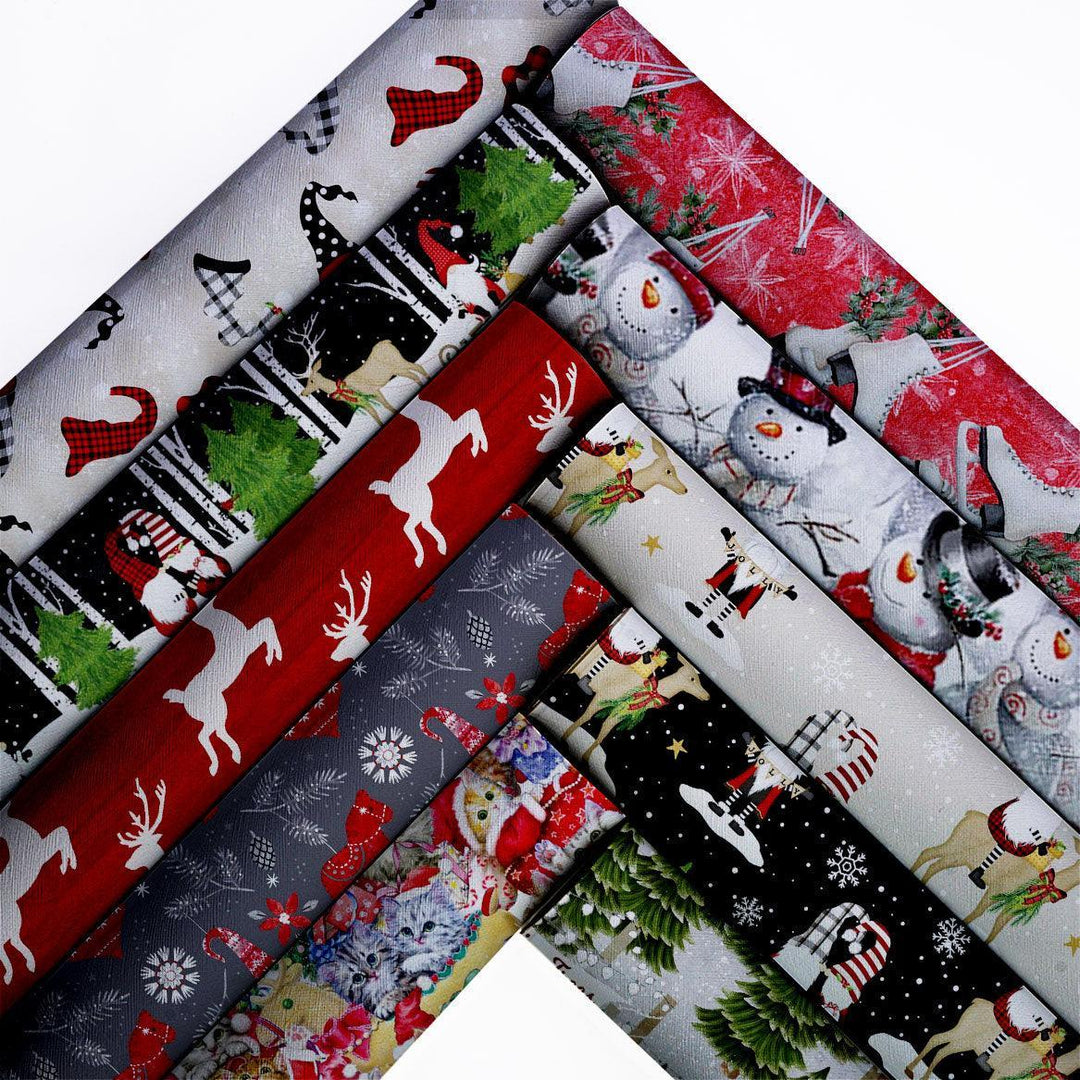 Lisslune | Elegant Christmas Themes A4 Synthetic Leather - Premium 22*30cm Craftsmanship