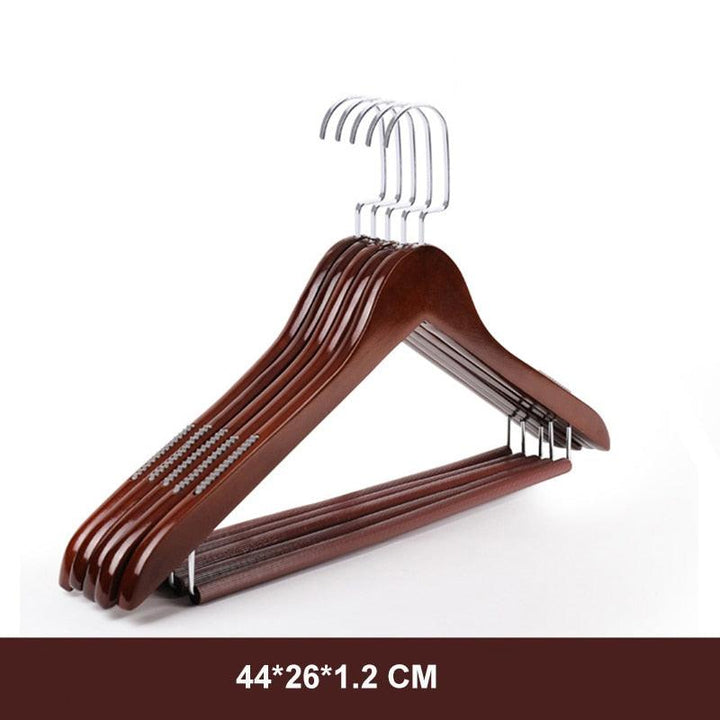 Lisslune | Rotating lotus wood hanger with non-slip swivel hook for ultimate closet organization