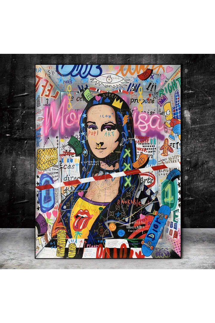 Lisslune | Style Mona Lisa Poster