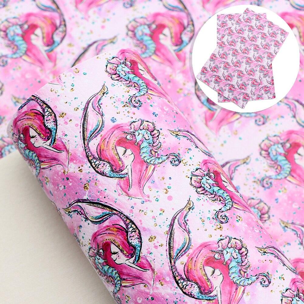 Lisslune | Blooming Elegance: Premium Floral Synthetic Leather for Inspired DIY Creations