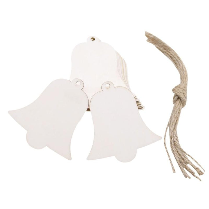 Lisslune | Wooden Christmas Tree Decorations (10 pieces)
