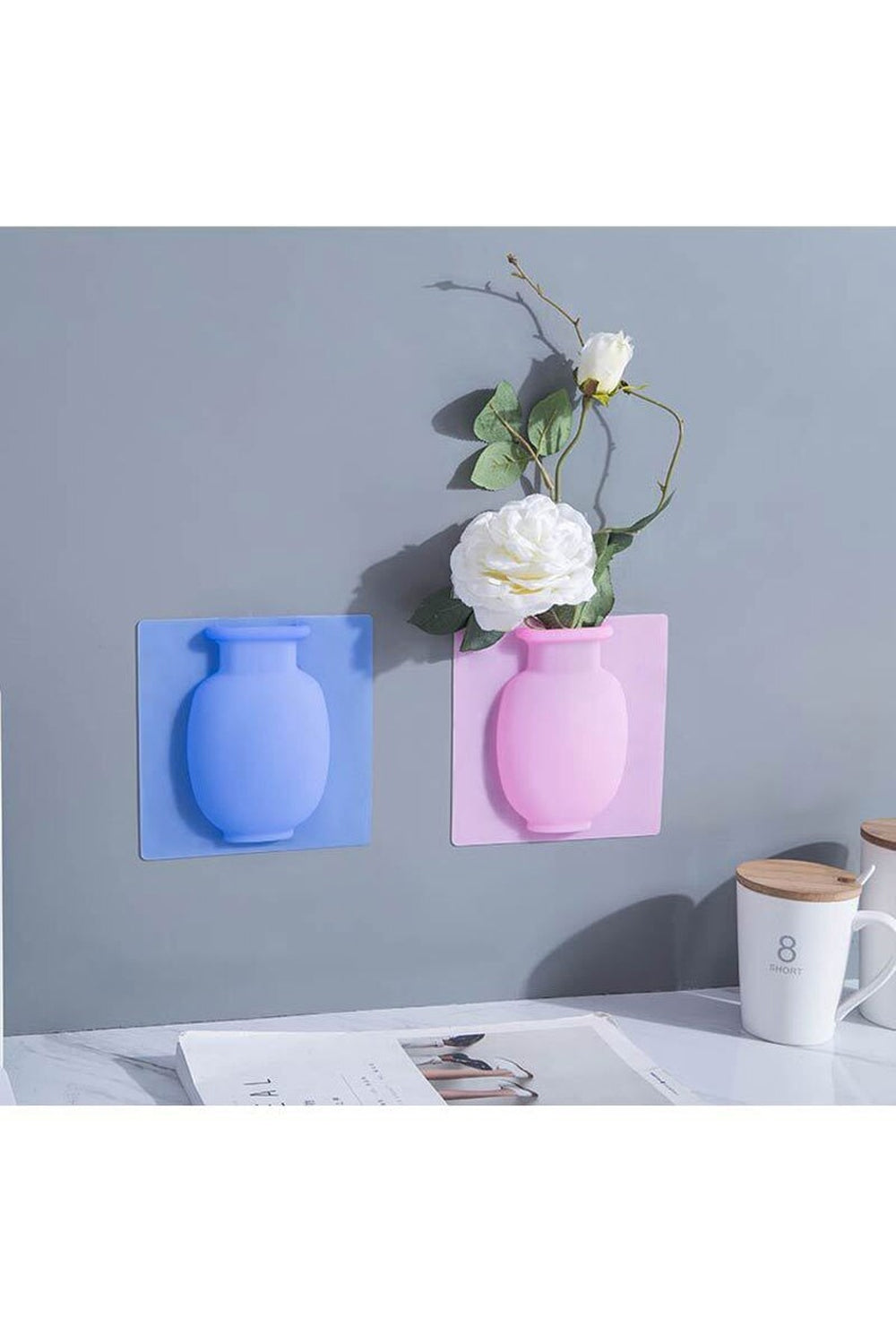 Lisslune | Silicone Sticky Flower Vases