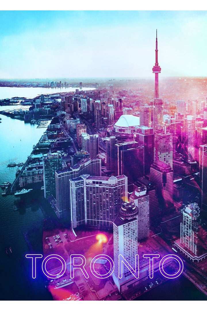 Lisslune | Neon Lights Poster