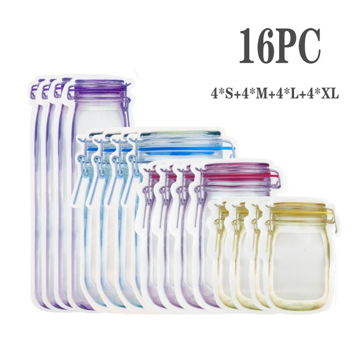 Lisslune | Reusable Transparent Jar Storage Bags