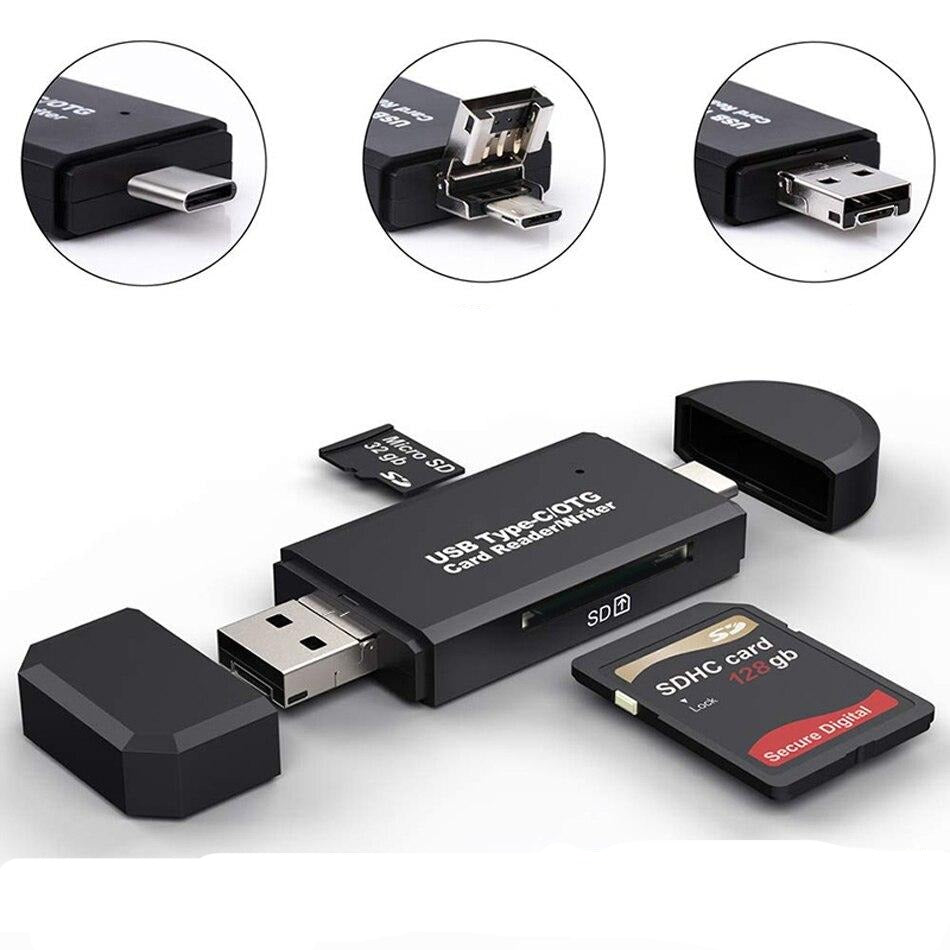 Lisslune | 3-in-1 Card Reader