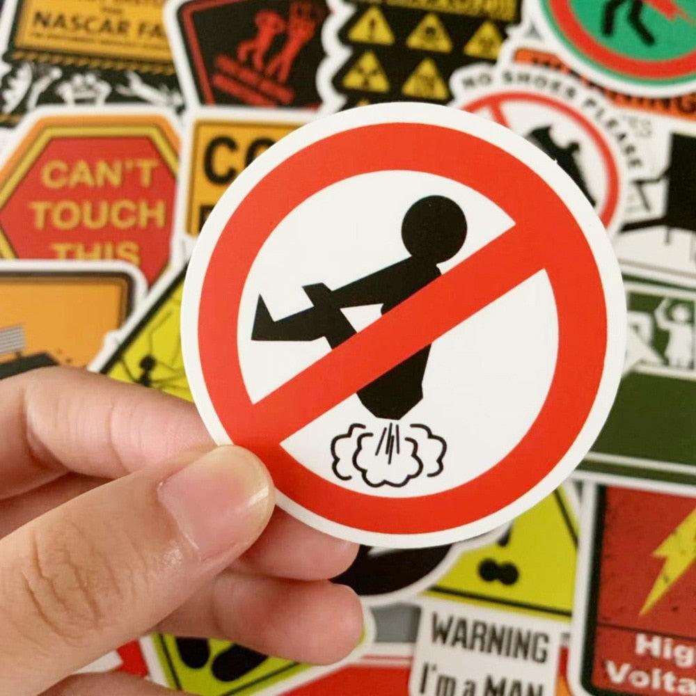 Lisslune | Stylish safety stickers - Make a statement with caution