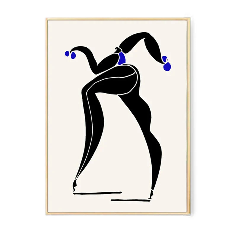 Lisslune | Silhouette Canvas Poster