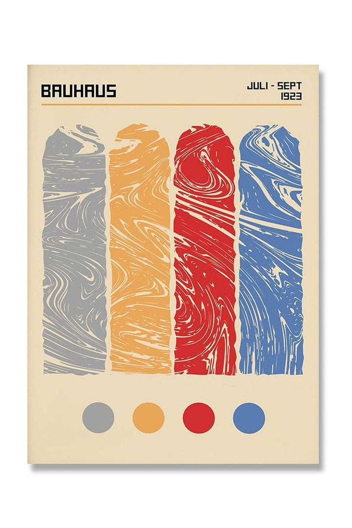 Lisslune | Geometric Canvas Poster