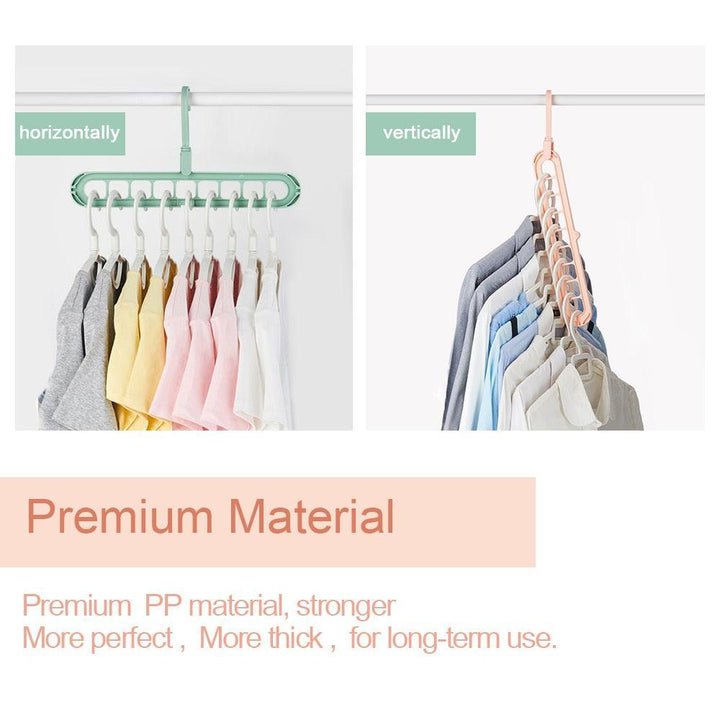 Lisslune | Innovative 360° Rotatable Multifunctional Hanger Set - Pack of 5